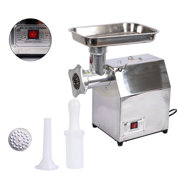 Masina tocat carne electrica profesionala CrafteTec MK-12 250 Kg/h,greutate 22 Kg, contructie inox